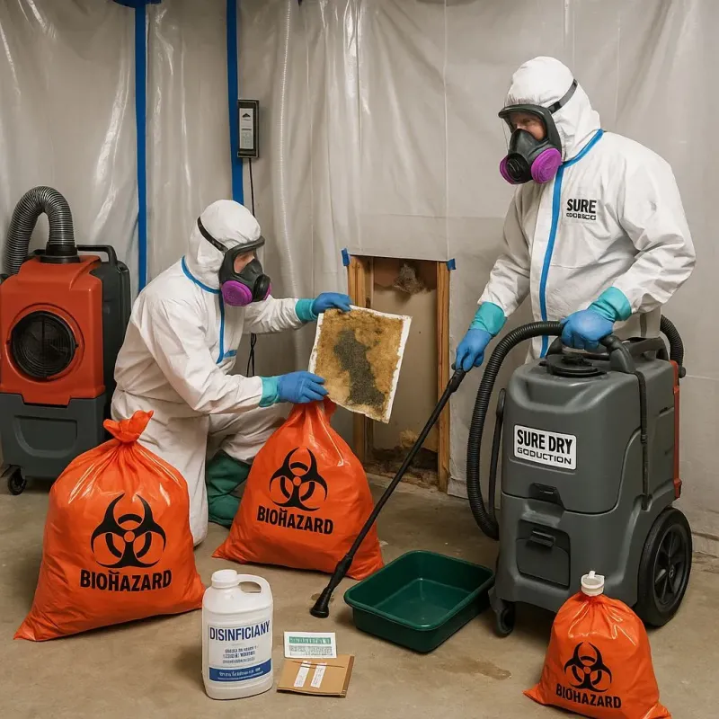 Contaminated Water Handling Protocols process in Amityville, NY