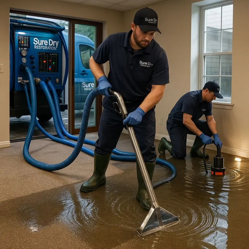 Water Extraction and Removal process in Amityville, NY
